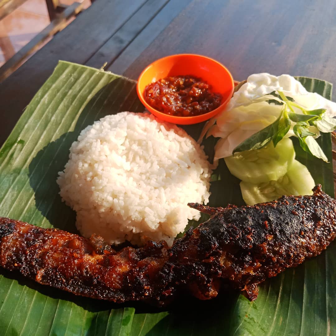 Nasi Lele Bakar